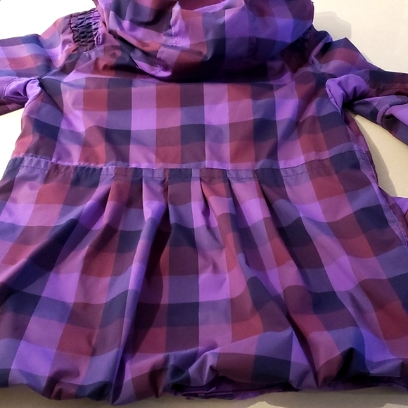 Lululemon Track Purple Navy Plaid Jacket, Size 6 - Picture 15 of 16